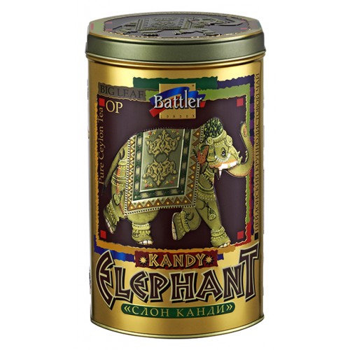 Battler Kandy Elephant 200 g Tin Caddy